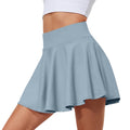 Sporty Casual Pleated Skirt + Short Skirt
