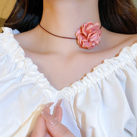 1#项链-花朵-粉色