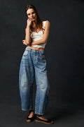 Summer Unique Drapey Loose Wide Leg Straight Leg Pants