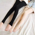 Women's Flesh Tone Warm Opaque Tights - Light Legs