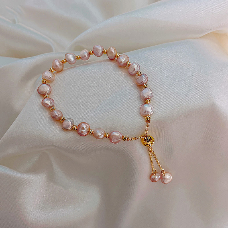 Zircon Pearl Delicate Bracelet - view 11