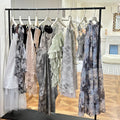 Korean Style Floral Camisole Dress for Women, Wholesale