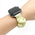 Summer New Fits Apple watch Apple Band Narrow Edge Solid Glossy Light Silk Hair Tie Band