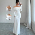 Spring Fashion Evening Gown - Elegant Maxi Dress for Special Occasions Women