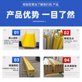 玻璃钢拉挤GRP型材厂家供应玻璃钢方管角钢槽钢圆管建筑拉挤型材
