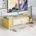 computer stand home study laptop elevated rack desktop computer elevated rack keyboard mouse storage