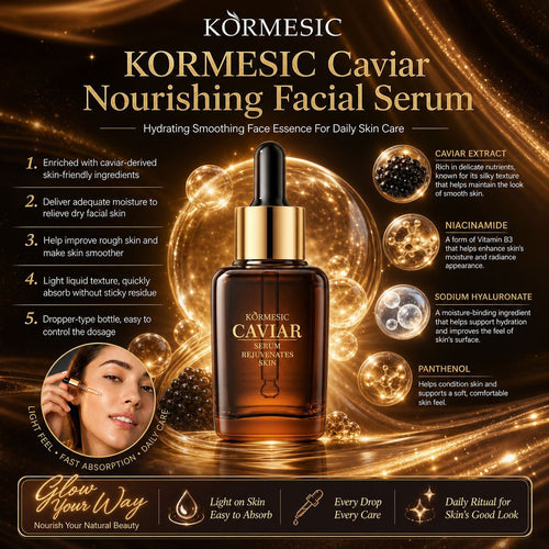 KORMESIC鱼子酱精华液Caviar Serum Liquid面部护理滋养肌肤批发
