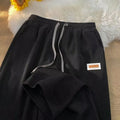 Summer Casual Versatile Drapey Textured Lightweight Loose Pants