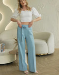 Fashion Belt Pants