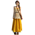 Women's Bohemian Hollow-Out Dress + Camisole Set 2026 | Elegant Summer Dress - Apricot