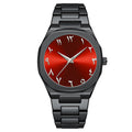 Export Overseas Mens Watch Arabian Dial Alloy Steel Band Premium Waterproof Quartz Watch Factory Direct