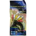 Six-head lotus cable, three-to-three audio cable, AV video cable, DVD audio and video cable, TV set-top box AV cable