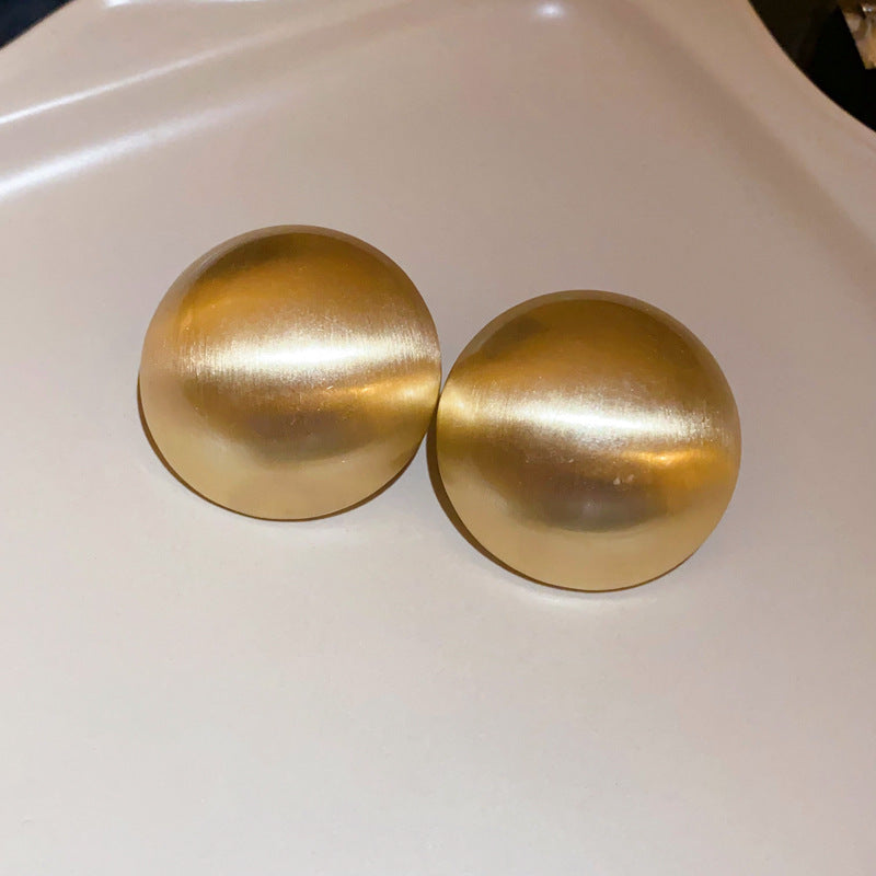 Rhinestone Flower Oval Pearl Drop Earrings - view 6