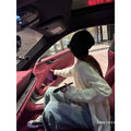Women's Spring-Summer Korean Relaxed Crochet Knit Hollow-Out Crochet Cardigan + Jacke - White