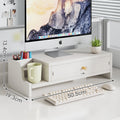 computer stand home study laptop elevated rack desktop computer elevated rack keyboard mouse storage