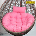 Free shipping hanging basket cushion hanging chair cushion single double cradle swing seat cushion removable and washable cloth cover hammock bird's nest cushion