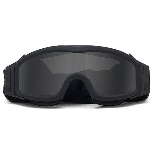 ESS Bulletproof Tactical Military Desert Goggles - Wind Protection