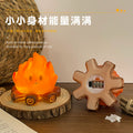 卡通篝火小夜灯led电子蜡烛灯卧室床头灯装饰氛围灯礼物桌面摆件