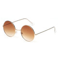 Metal Round Glasses Men Women Sunglasses Premium Sun-Proof Sunglasses UV-Protection Glasses Wholesale sunglasses