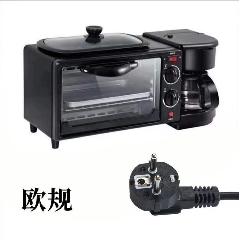 3-in-1 Breakfast Maker - Toaster & Mini Oven, 110V/220V