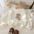 Girls' Bow Hoodie and Plaid Pants 2-Piece Set