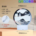 创意沙漏发光流沙画摆件艺术客厅办公室电视柜轻奢装饰品生日礼物