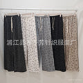 Casual Fashion Printed Straight Leg Wide Leg Pants + Pants