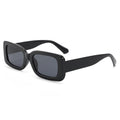Overseas Small Square Frame Simple Sunglasses Western Unisex Sunshade Glasses Wholesale Trendy Fashionable Street Snap Sunglasses