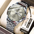Swiss Brand New Mens Watch Ultra Thin Formal Pair Date Quartz Watch Live Export Bestseller Drop Ship