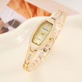New Versatile Fashionable Women Small Square Dial Watch Export New Import Stock Wholesale Women Bracelet Watch