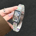 Fits Huawei Band 10 Band Summer New Ceramic-Look Resin Room Silicone 9 / 8nfc Iridescent Band Premium
