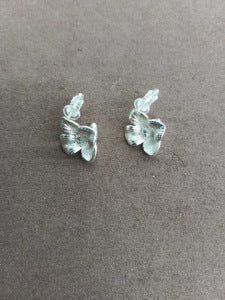 Artistic Zircon Flower Stud Earrings - view 7