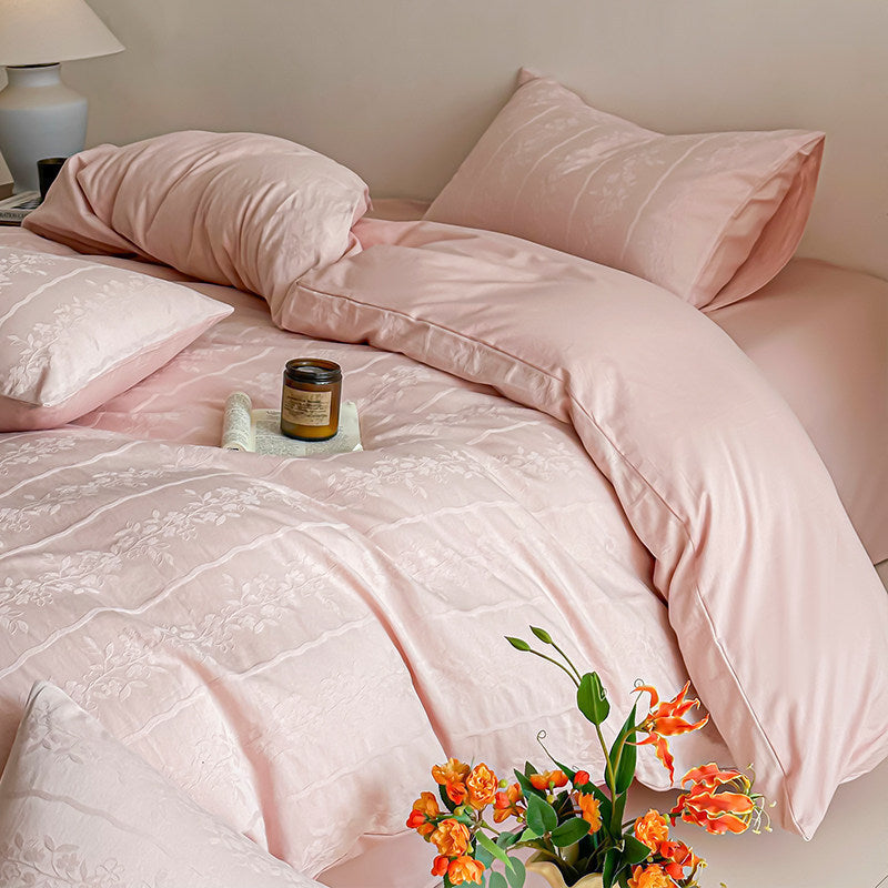 Horse Rider Cloud Long-Staple Cotton Jacquard 4-Piece Bedding Set - view 3