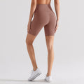 brushed five-point lulu yoga pants for women without embarrassing lines, high-waisted outdoor cyclin