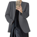 Women's Fall Office Korean Blazer 2026 - Black