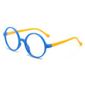 Kids Glasses Korean Fashionable Anti-Blue Coated Glasses Silicone Kids Online Class Protective Plano Bulk Discount