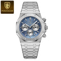 Swiss Brand Multifunction New Mens Watch Waterproof Glow Quartz Watch Live Export Bestseller Drop Ship