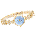 2025 New Quartz Bracelet Watch Fashionable Western Southeast Asia Cross-Border Bestseller Rhinestone Round Dial
