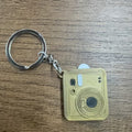 跨境代发爆品 3D打印拍立得钥匙扣可放小照片颜色全可定制
