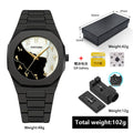 Middle East Hot Sale Mens Watch Fashionable Casual Premium Waterproof Resin Gel Unisex Quartz Watch TEMU Bestseller
