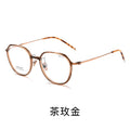 Kalin Style of Ultra-Light 7.1g Korea Feather Titanium Oval Round Small-Frame L9116Y Influencer Frame Lens Compatible Wholesale