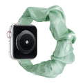 Summer New Fits Apple watch Apple Band Narrow Edge Solid Glossy Light Silk Hair Tie Band