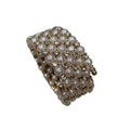 Vintage Imitation Pearl Multi-Layer Bangle Light Luxury Retro Elegant Bracelet Niche Unique Design Detail Hand Jewelry