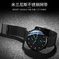 Longines New Mens Watch Men Student Waterproof Glow Date Quartz Watch Ultra Thin Korean Drop Ship