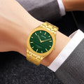 Export Bestseller Men Formal Casual Ultra Thin Large Dial Simple Personality Unisex Waterproof Steel Band Quartz Watch