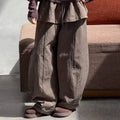 Girls' Solid Base Layer, Vest & Diaper Look Pants Set