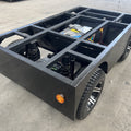 Driverless wire-controlled chassis Driverless remote control electric four-wheel vehicle chassis Parade float chassis production