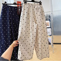 Summer Korean K-Pop Polka Dot Loose Pants