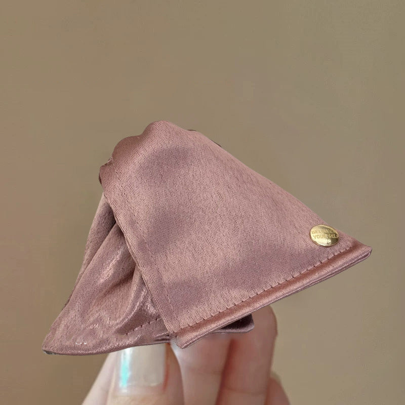 Korean-Style Fabric Triangle Hair Claw Clip - view 11
