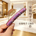宋锦成品后脑勺盘发女鲨鱼夹镂空时尚通勤百搭抓夹弧形马尾夹发饰